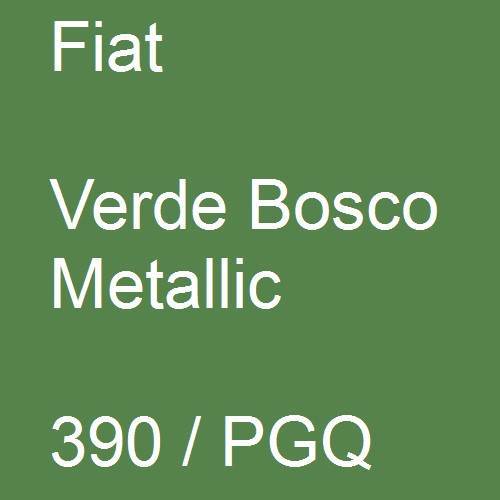 Fiat, Verde Bosco Metallic, 390 / PGQ.